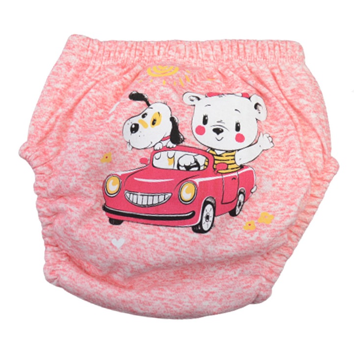 Lányoknak bili leszoktató bugyi Mini Junior POS-9, Korall +13 kg