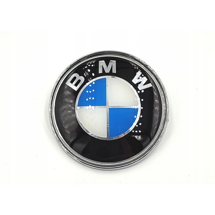 BMW embléma, csomagtartóra szerelve, 73mm, ABS, tarka