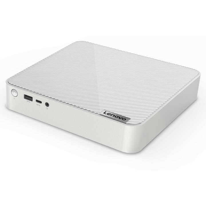 Настолен компютър Lenovo IdeaCentre Mini 01IRH8, Процесор Intel Core i5-13420H (2.1-4.6 GHz, 12 M), 16 GB, 512 GB SSD M.2 NVMe, Intel UHD Graphics Xe G4 48EUs, Free DOS
