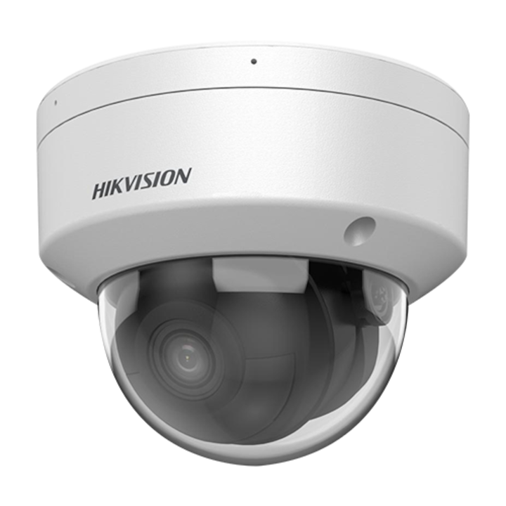 IP камера 4MP, 2.8mm обектив, AcuSense, IR 30m DarkFighter, микрофон, аларма, IK10 - HIKVISION DS-2CD2146G2H-ISU-2.8mm