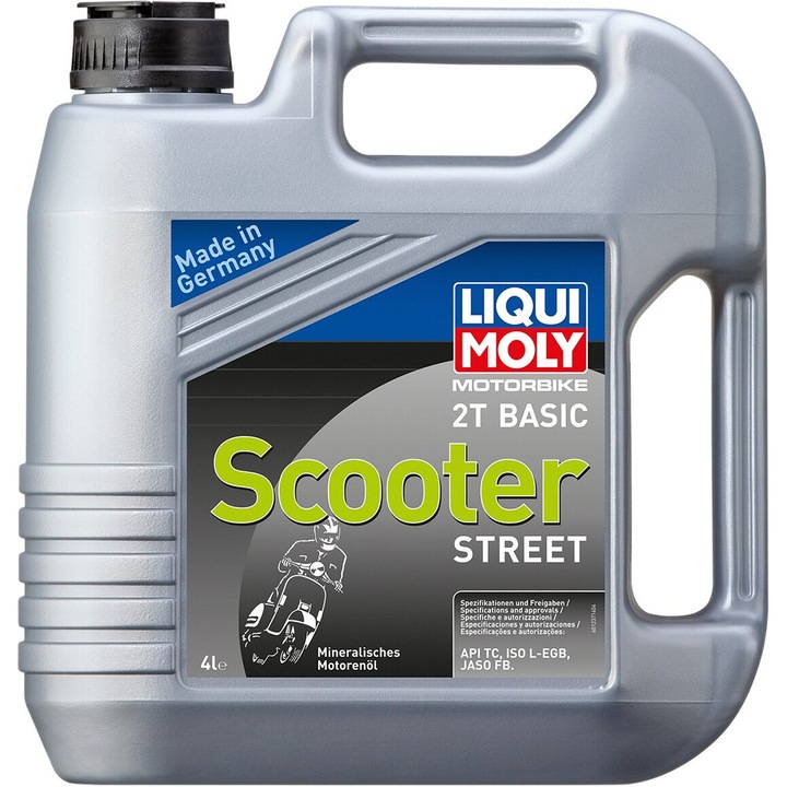 2T Liqui Moly 4L motorolaj, félszintetikus, robogókhoz