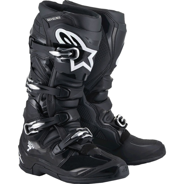 Bocanci echipament protectie Motorsport, Alpinestars, Tech 7, negru, marimea 9