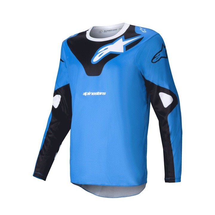 Bluza sport barbati, Alpinestars, Poliester, Albastru/Negru, S INTL