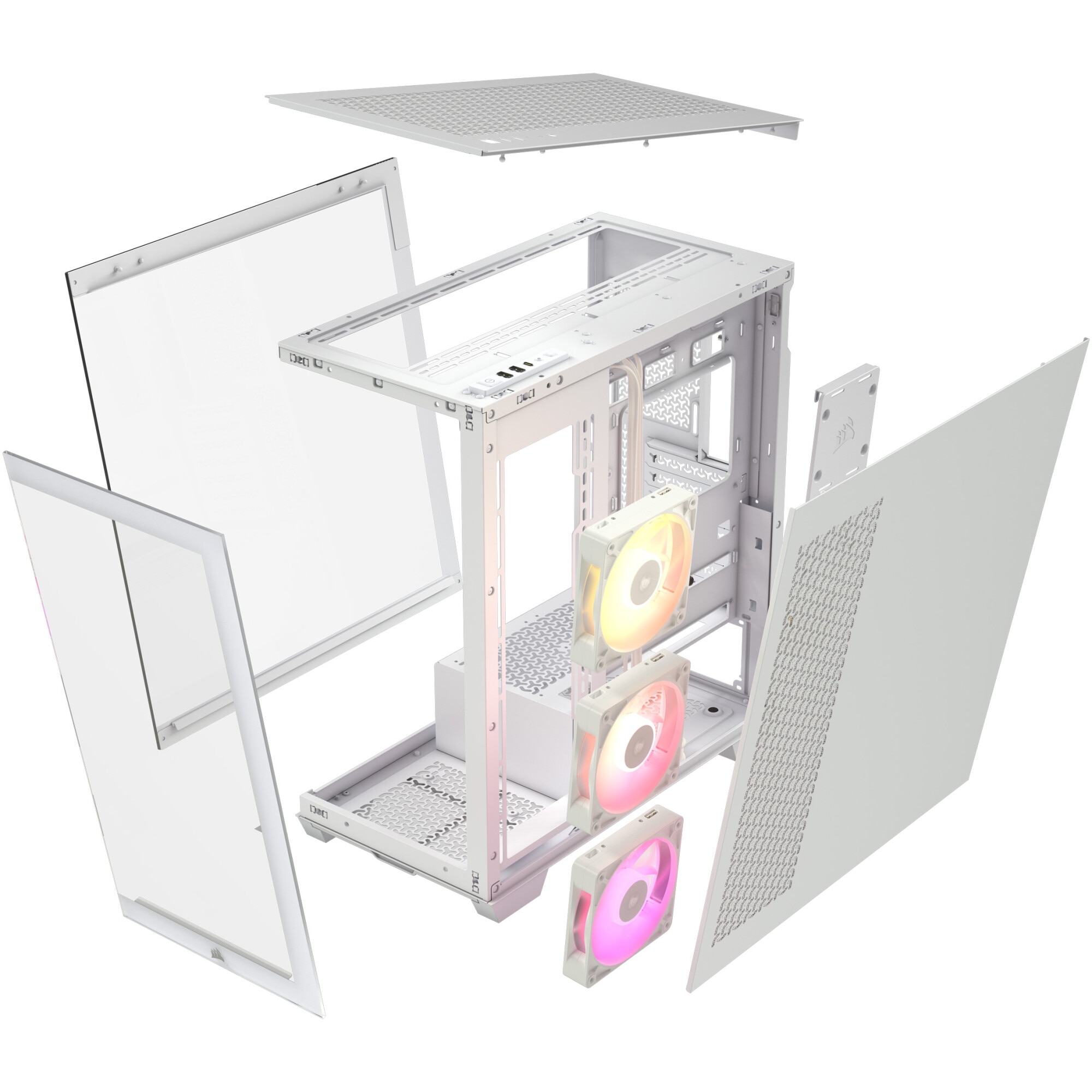 Carcasa Corsair iCUE LINK 3500X RGB Tempered Glass Mid-Tower