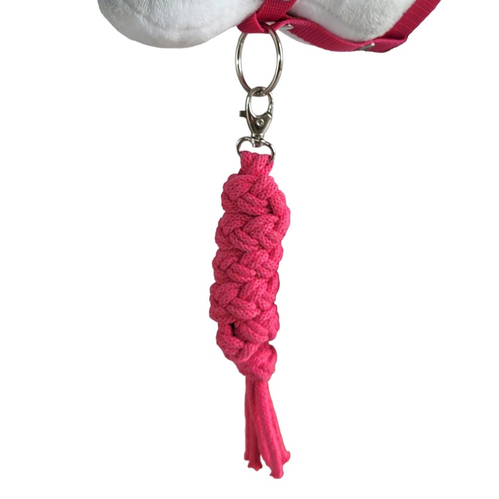 Въжена връзка за Hobby Horse, Super Hobby Horse, 73см, 2см, розов