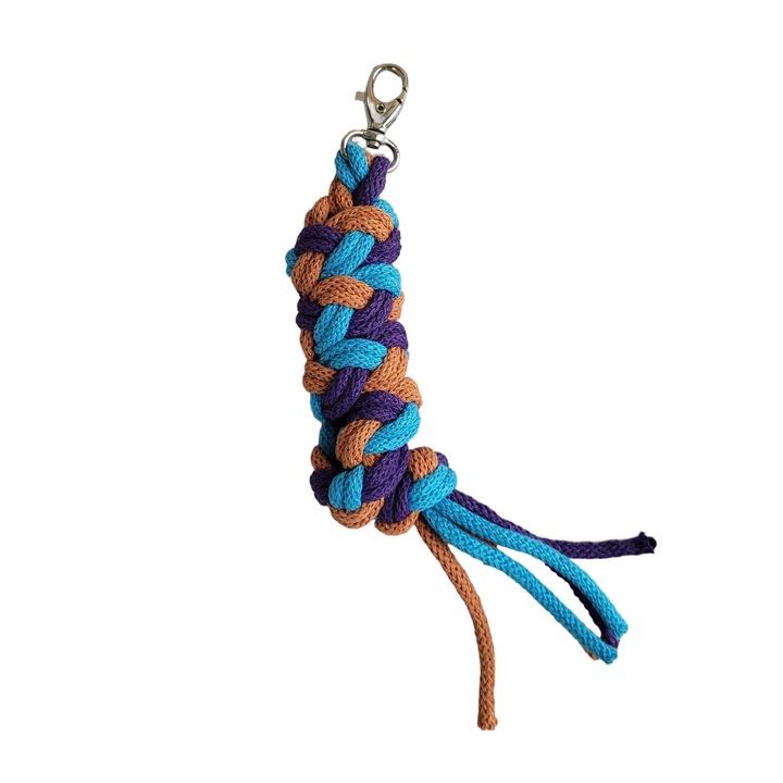 Въже за коне, Super Hobby Horse, памук, 5мм, 73см, многоцветно