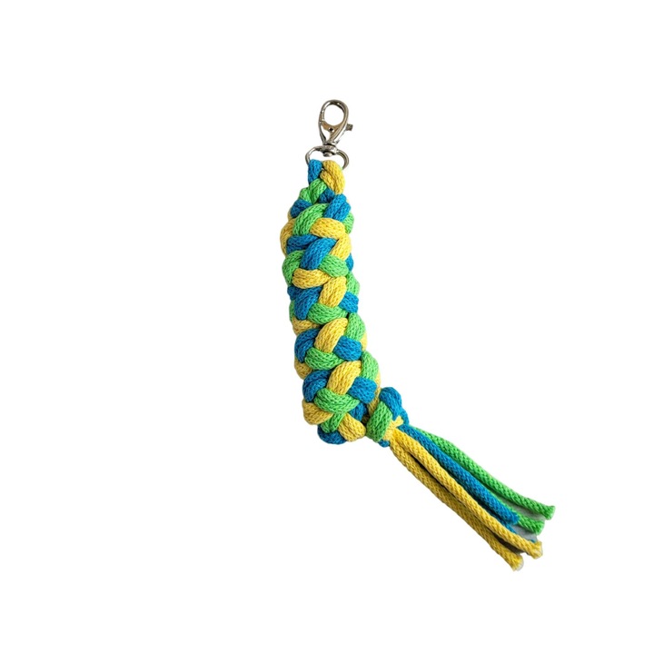 Въже за коне, Super Hobby Horse, памук, 73см, 2см, многоцветно