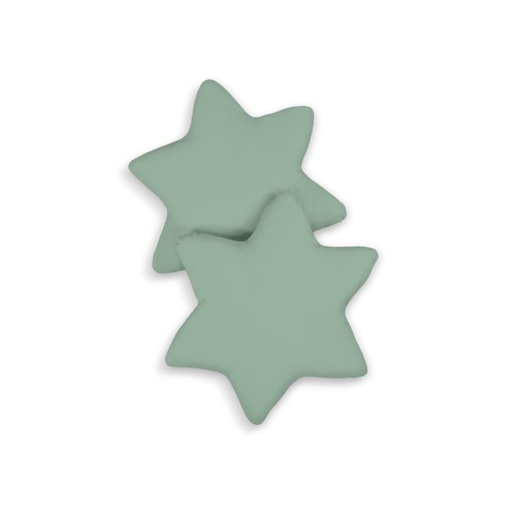 2 db díszpárna szett, My Sweet Baby, 40x40cm, zöld, pamut