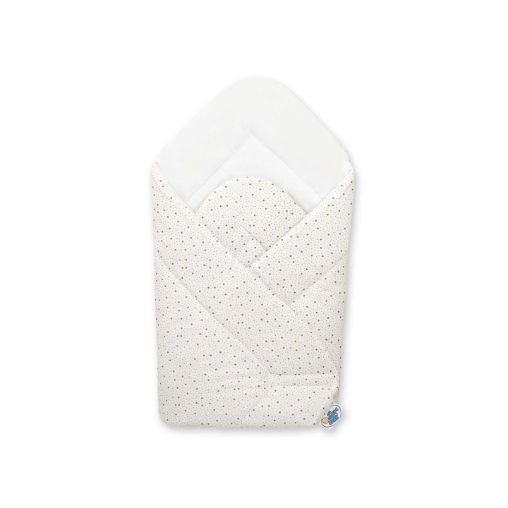 Бебешка пелена, My Sweet Baby, бяла, памук, 77x77см