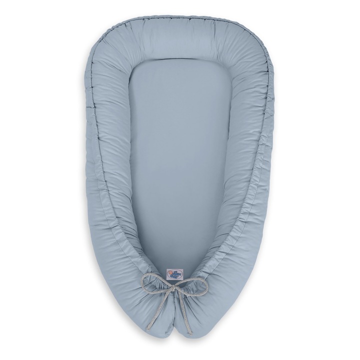 Pozitionator bebelusi, My Sweet Baby, 95x55cm, 12cm inaltime, Albastru deschis