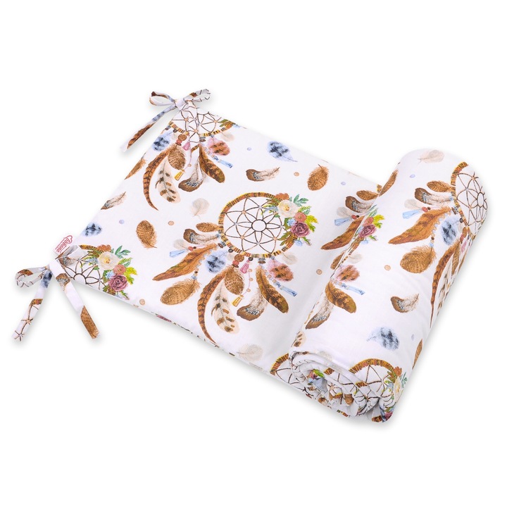 Универсална защита за кошара Bobono, многоцветна, 155x32см