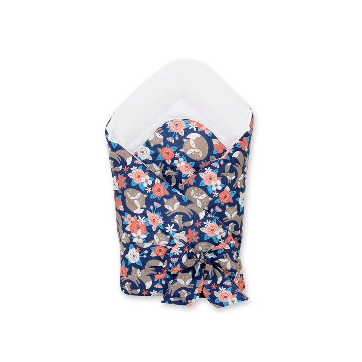 Bobono babatakaró, megkötős, 77x77cm, háromrétegű, hipoallergén