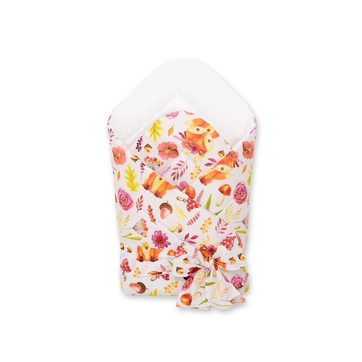 Bobono babatakaró, puha, pamut, 77x77cm, többszínű