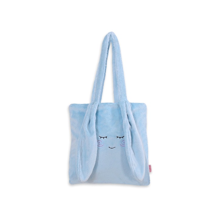 Геана за деца Bobono, синя, 35x35cm (63x35cm с дръжка)