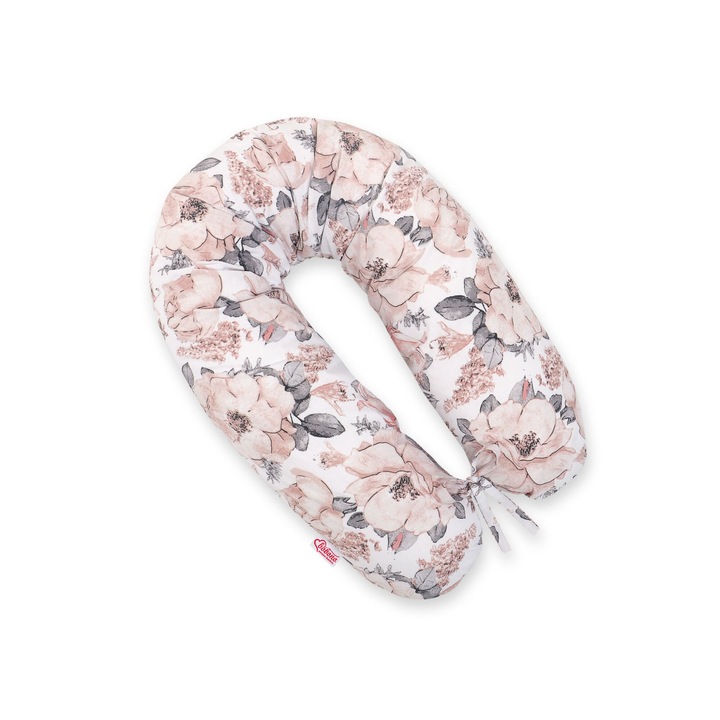 Възглавница за бременни Bobono 170см многоцветна за сън и кърмене
