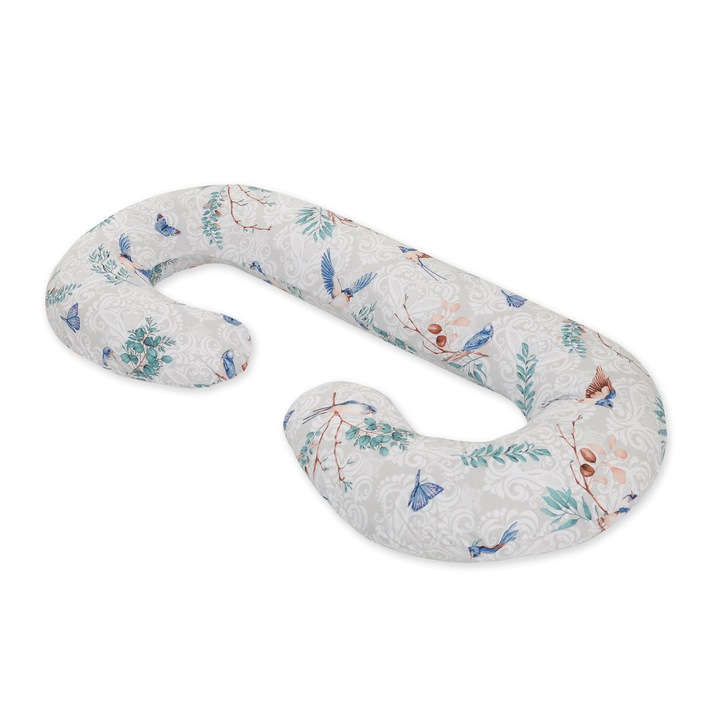 Perna de sarcina, tip C, pentru femei insarcinate si care alapteaza, multicolor