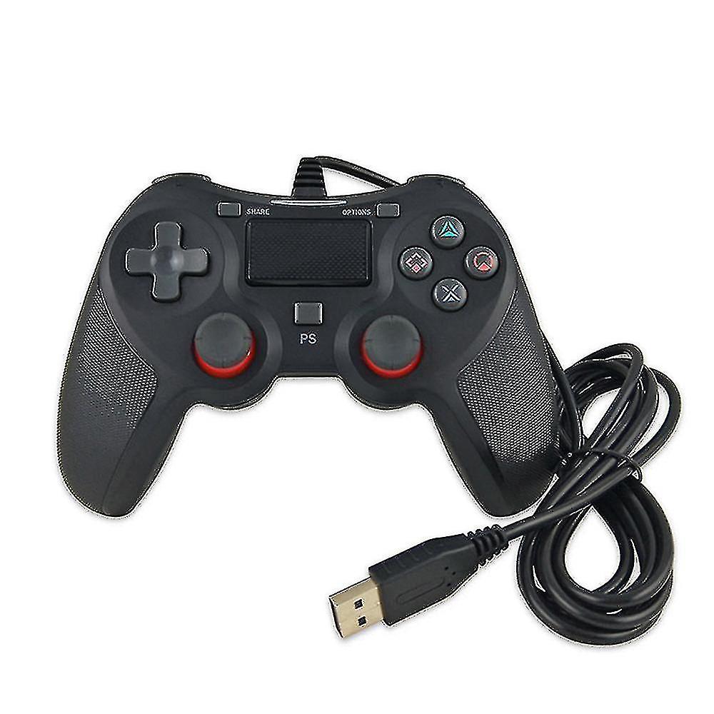 Controler Wired pentru Playstation 4, Dual Vibration, USB, 6-axis