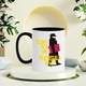 Cana o carte pe zi tine plictiseala departe, iubitorii de lectura si citit, 330ml, Ceramica cu Maner Negru