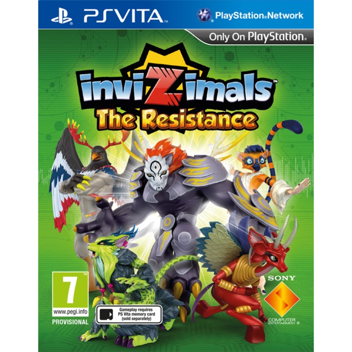 Joc Invizimals: The Resistance pentru Playstation Vita