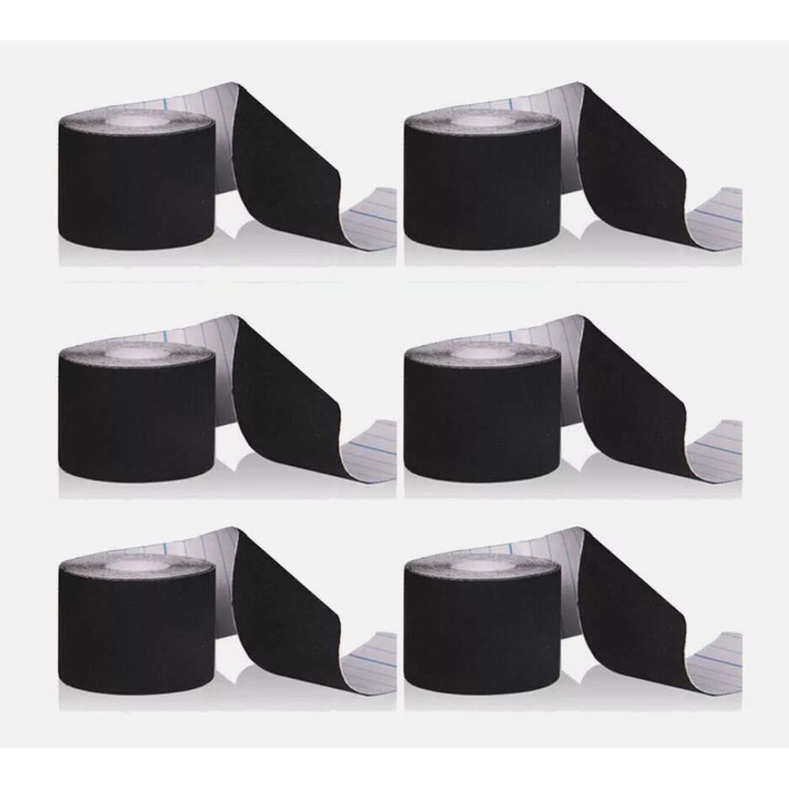 Banda de suport Enforose, utilizare subacvatica, 6 role, 5cm x 5m, design nerestrictiv, material respirabil