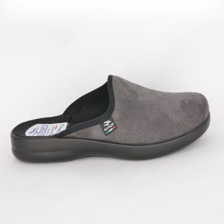 Papuci de casa, barbati, Fly Flot, 0300, Gri