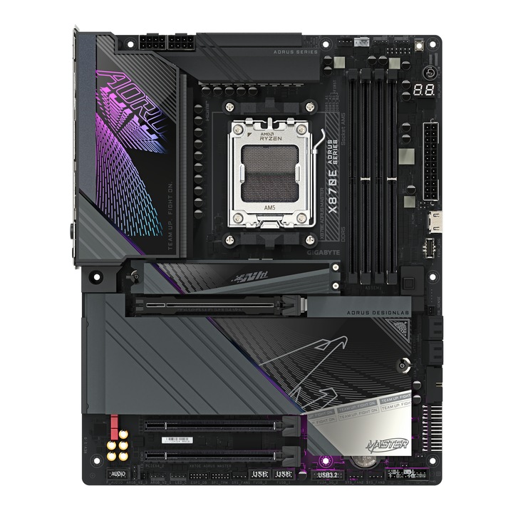 Дънна платка GIGABYTE X870E AORUS MASTER, Socket AM5 GA-MB-X870E-AORUS-MASTER