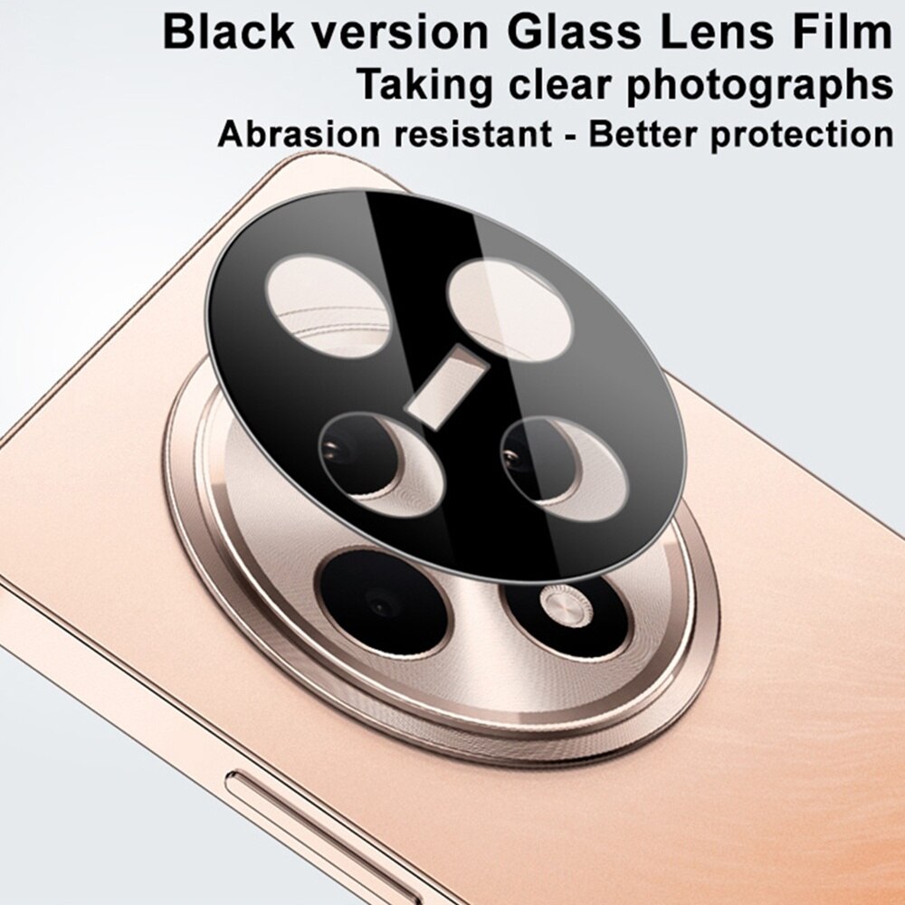 Folie Camera pentru Oppo Reno12 F 4G / Reno12 F 5G / Reno12 FS - Techsuit Full Camera Glass - Black