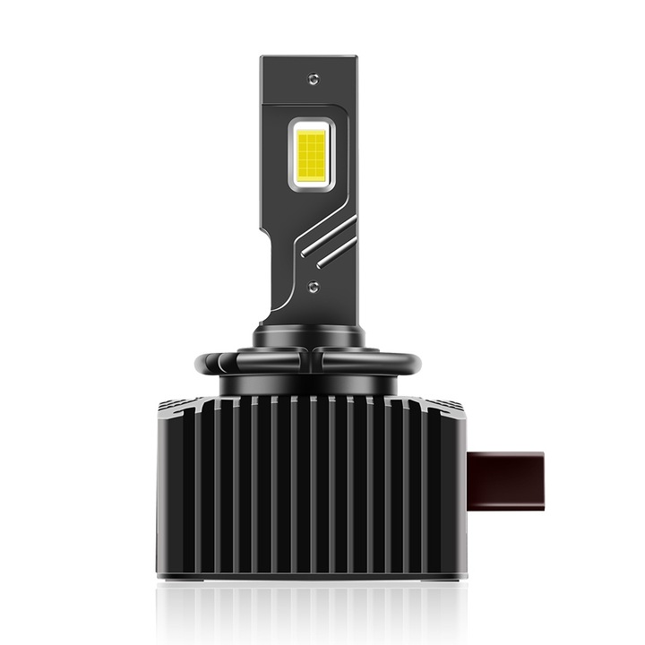 Set 2 Becuri LED Auto D1S 90W M19, BESEDER, 6000K, IP68, Racire Activa, Chipuri LED CSP TX3570