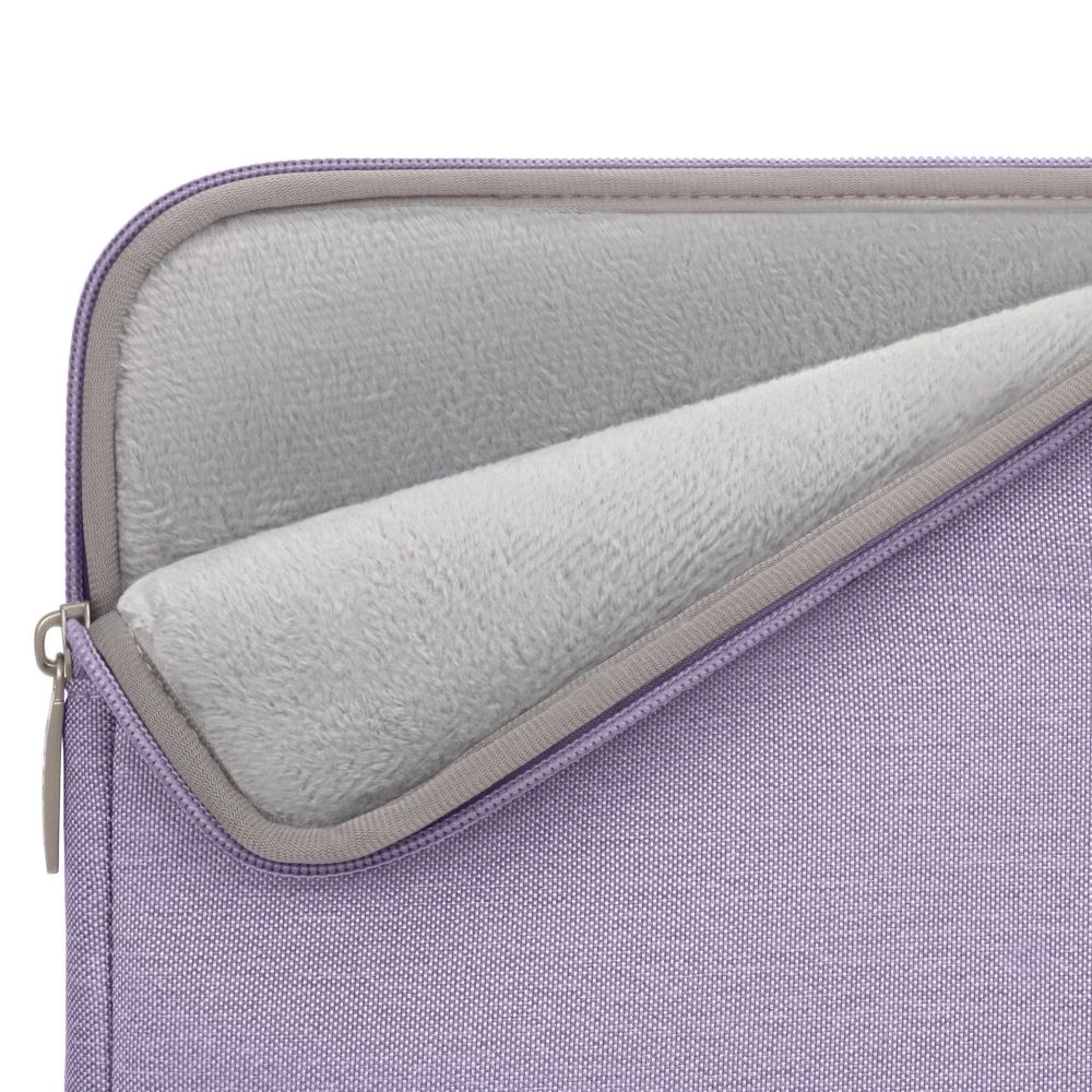 Husa laptop Tech-Protect Sleevy, 33,5x23,5cm, design elegant, cu buzunar, 13-14 inch, lila