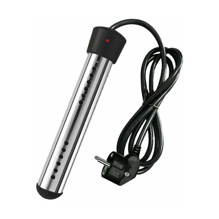 Потопяем бойлер, BGHYHYHI, 2500W-3000W, с LCD дигитален термометър, преносим дизайн, за големи контейнери, черен, 260x50 мм