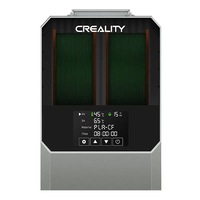 Uscator cu filament, Creality, Space Pi Plus, 2 role, 1.75mm/2.85mm, 343x226x300mm, Gri/Negru