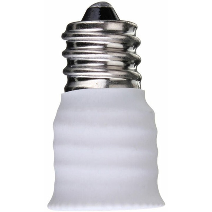 Adaptor soclu bec E12 E11 la E14, rezistent la caldura, plastic PBT, universal, 0-60W, 0-250V