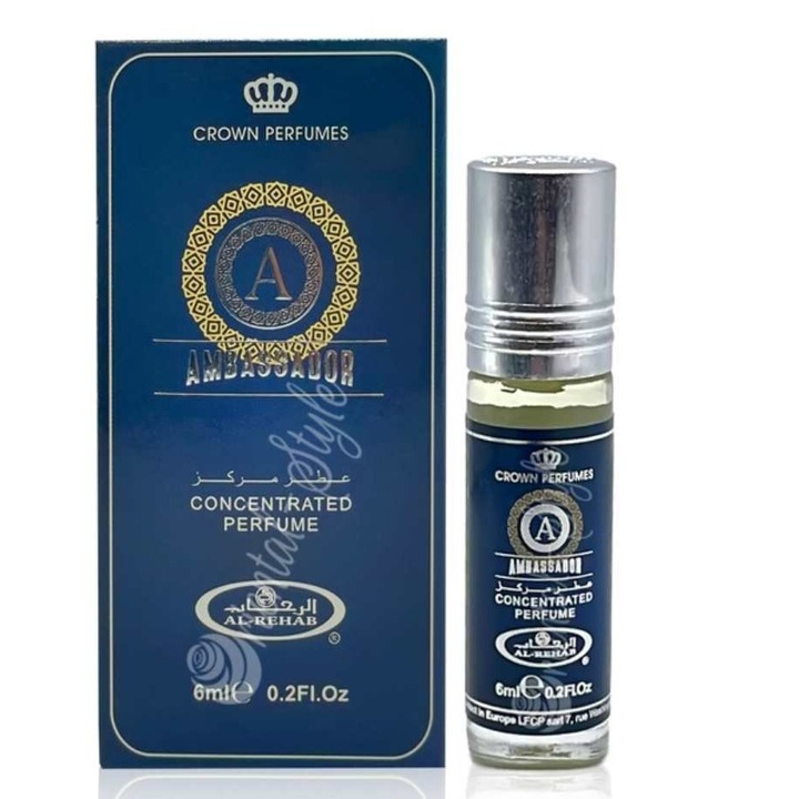 Al Rehab AMBASSADOR parfüm, keleti, 6 ml