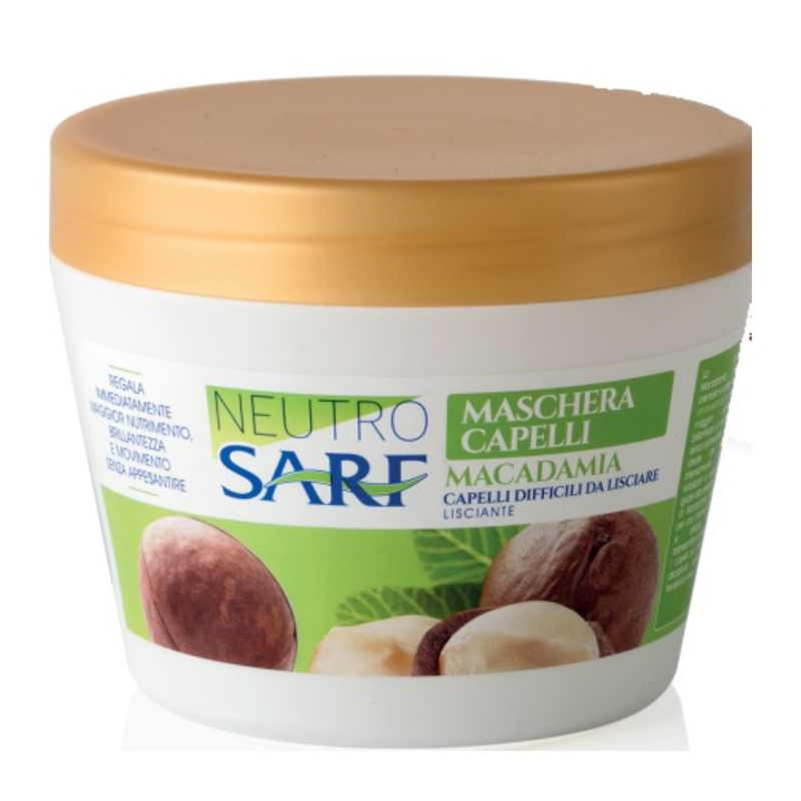 Маска за коса NEUTRO SARF с екстракт от макадамия, за по-лесно изправяне 250мл