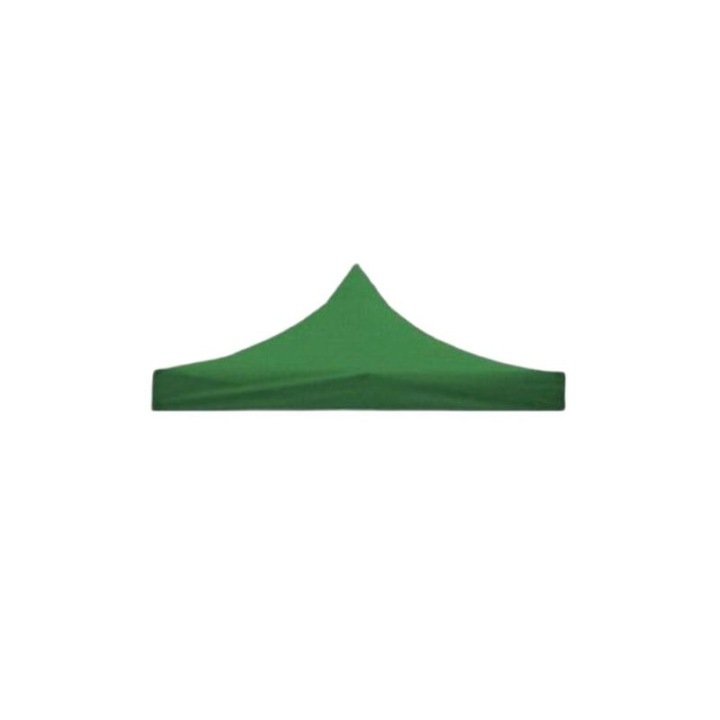 Prelata impermeabila eMazing pentru acoperis cort tip pavilion, 2x3 m, din material textil impermeabila Oxford 700D, cauciucat, culoare verde