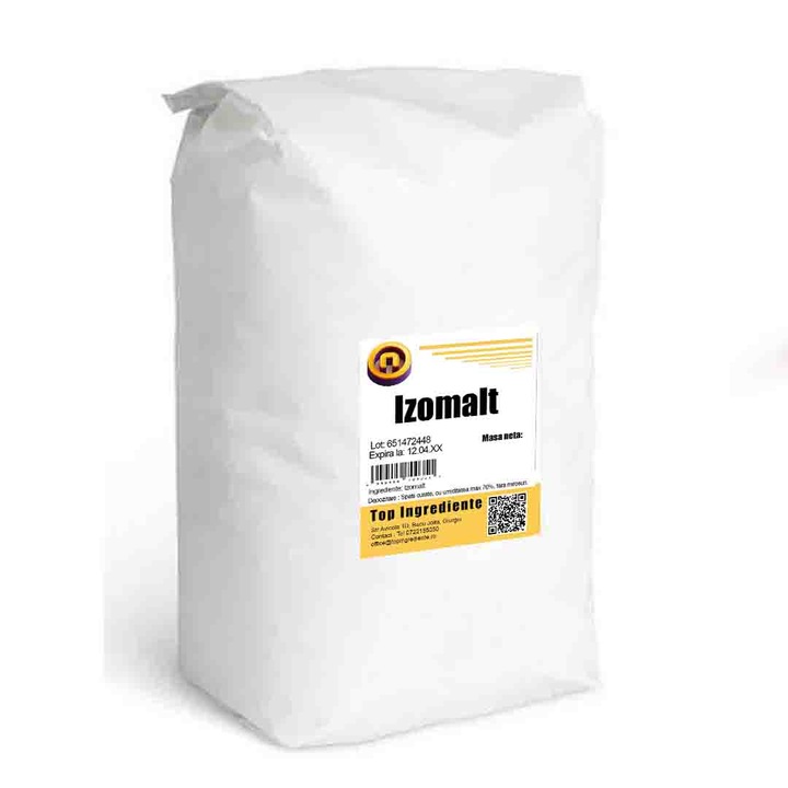 Izomalt - Inlocuitor Zahar – Alb - Punga 25 kg