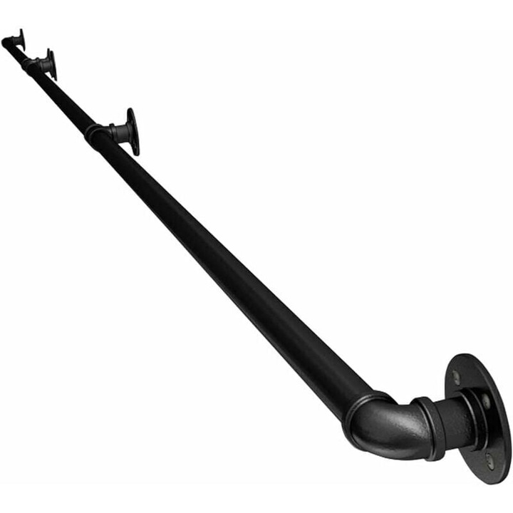 Парапет от поцинкована стомана, ергономичен дизайн, регулируем, товароносимост 200 кг, за вътрешна и външна употреба