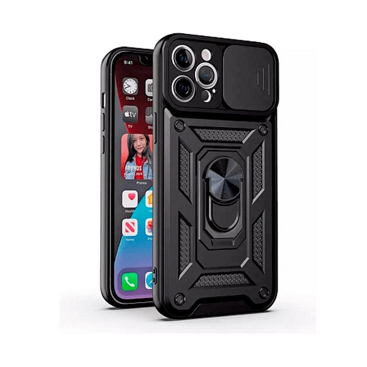 Противоудърен калъф AK Market за Samsung A55, черен