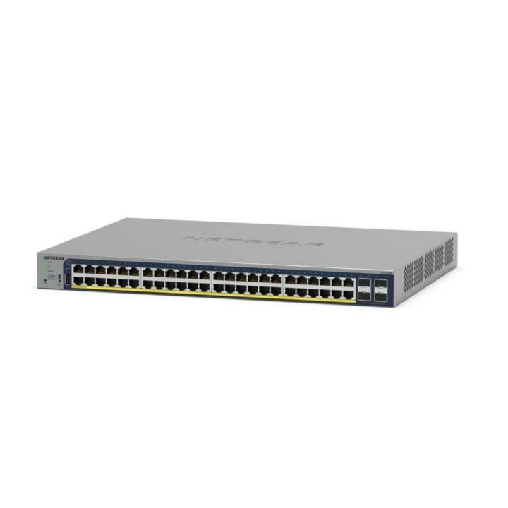 Switch NetGear GS728TP Managed L2/L3/L4 Gigabit Ethernet (10/100/1000) Power over Ethernet (PoE) Gri