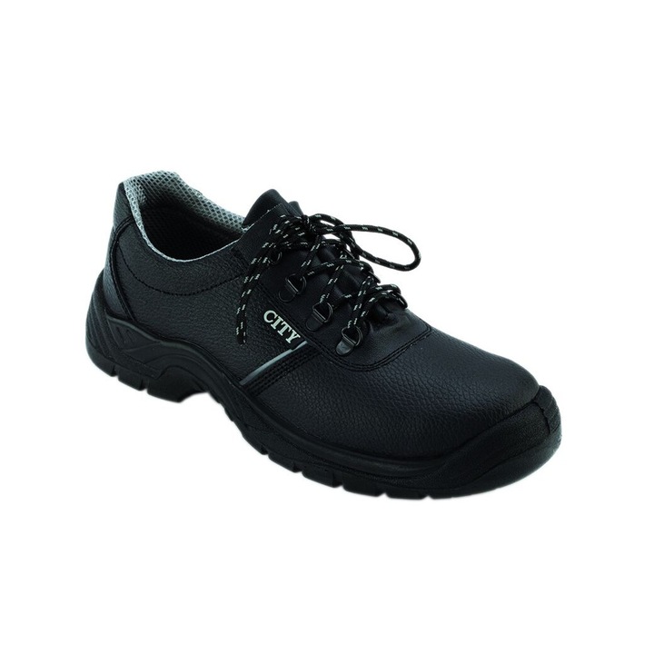 Pantofi de protectie Rock Safety CITY O1, caputa din piele de bovina, marimea 44