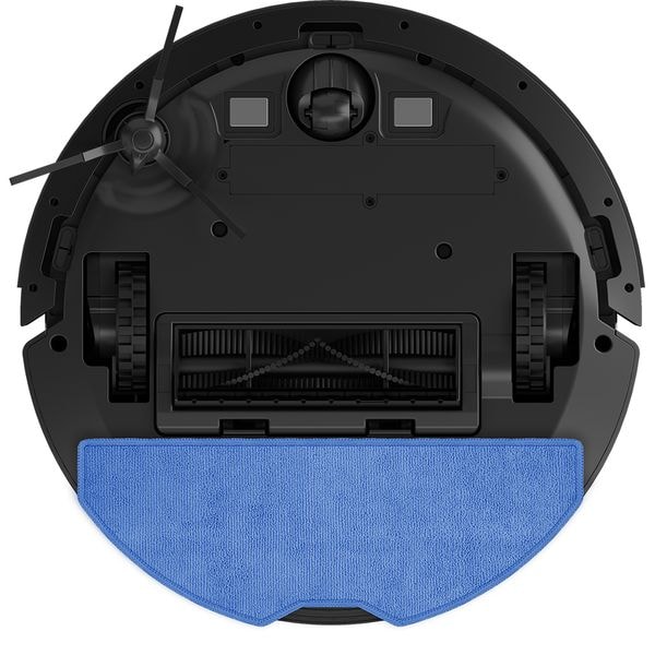 Aspirator Robot 2in1 Beko Robosmart VRR84314VB, 0.4l, 14.4v, Autonomie Max 250 Min, Wi-fi, Functie Mop, Negru-argintiu
