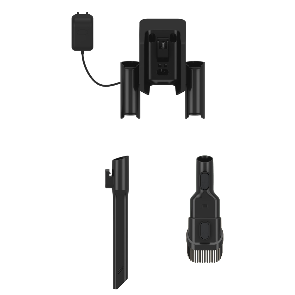 Aspirator Vertical 2in1 BEKO PowerClean VRT76325VW, 0.5l, 25.2V, Autonomie max 60 min, Alb-Negru