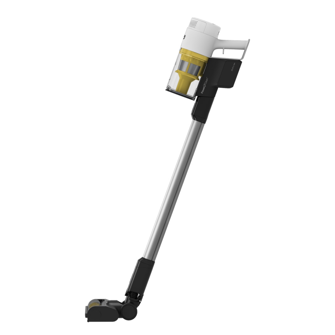 Aspirator Vertical 2in1 BEKO PowerClean VRT76325VW, 0.5l, 25.2V, Autonomie max 60 min, Alb-Negru