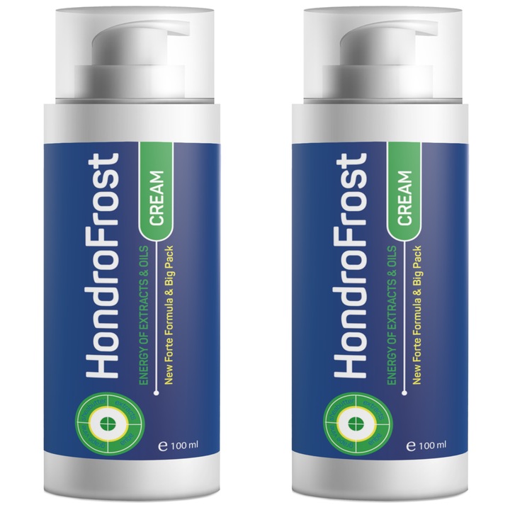 Crema, Hondrofrost - 100ml - Pachet de 2