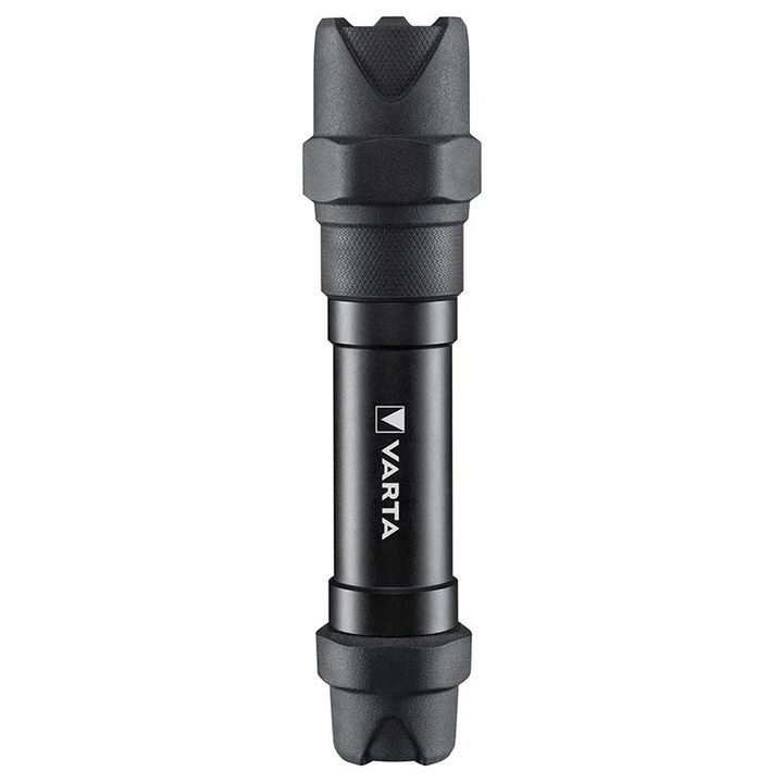 Неразрушим LED фенер, Varta 6 x AA, Алуминий, Дължина 228 mm, 650 lm, IP67