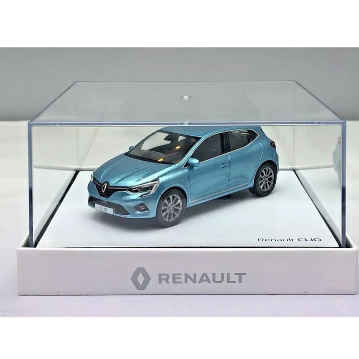 Renault Clio bleu 2019, macheta auto scara 1/43 Norev
