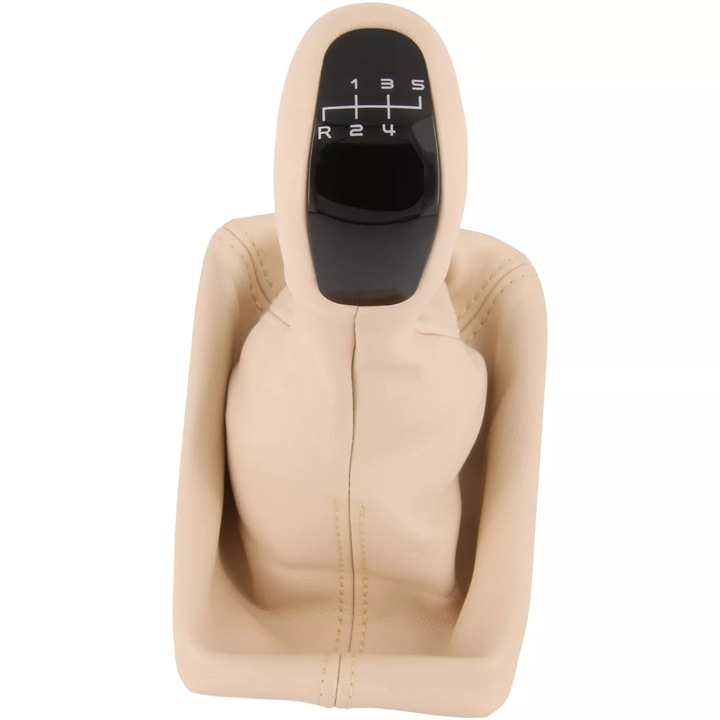 Nuca si manson schimbator manual 5 trepte bej pentru Mercedes E-Class W211 din 2002-2009