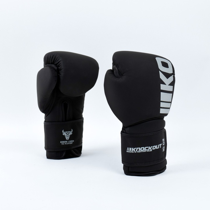 Knockout Knocker bokszkesztyűk 16 oz / fekete fehér