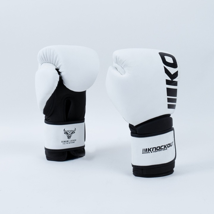 Knockout Knocker boxkesztyű 14 oz / fekete fehér