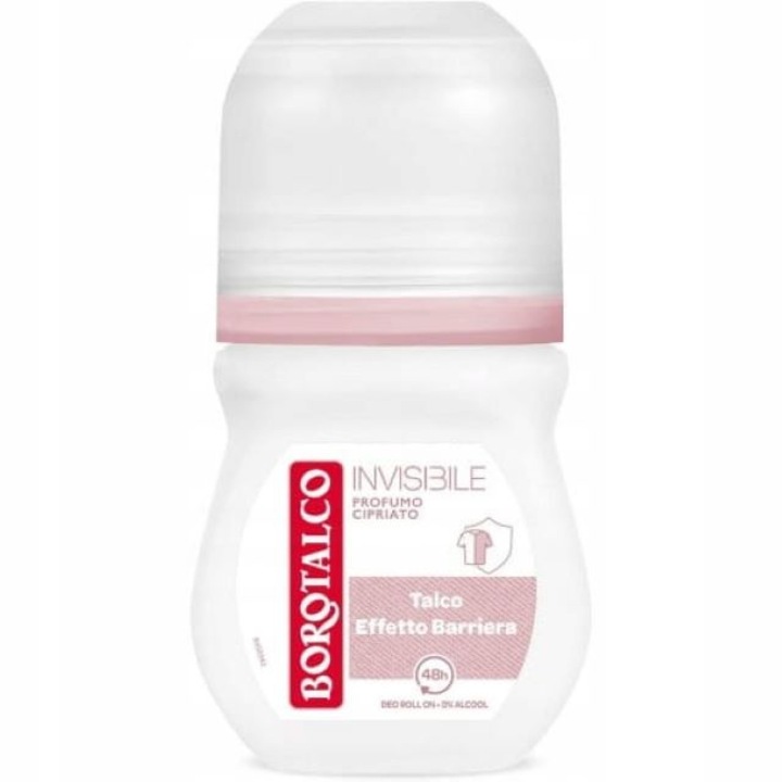 Stick roll-on Invisible 50 ml Borotalco